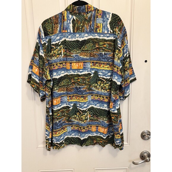 Vintage Reyn Spooner Hawaiian Shirt Mens XL Jimmy Buffet Margaritaville 80s - Picture 8 of 10